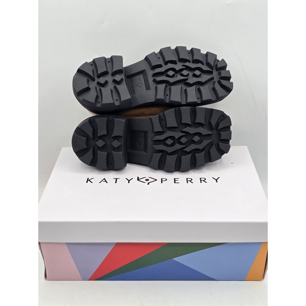 Katy Perry Women's Geli Combat Mary Jane Shoes Size 5M Biscotti Color NWOB - Picture 14 of 14